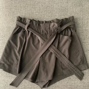 Gray athleta shorts size 4
